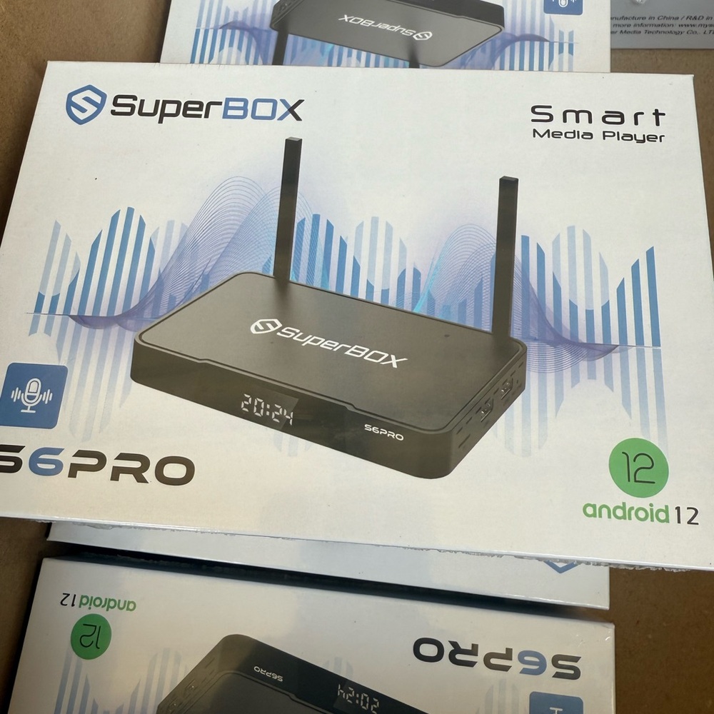 S6 Pro Black Smart Media Player